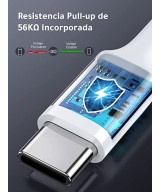 Cable de carga USB tipo C 3m Ugreen