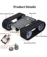 Chasis de tanque robot (DIY)