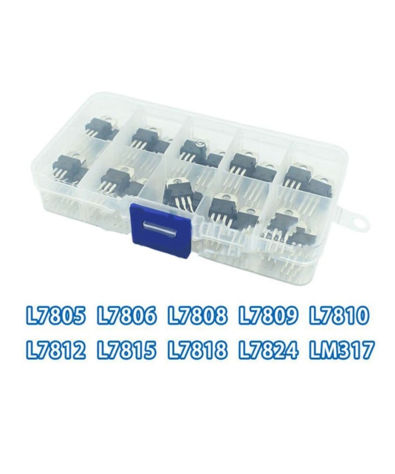 Reguladores de voltaje L7805 - LM317