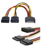 splitter de energia sata ugreen  sata 4 / 15 pin a 15 pin