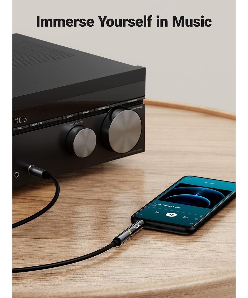 Adaptador de Audio de 1/4 (6.35mm) a 3.5mm UGREEN