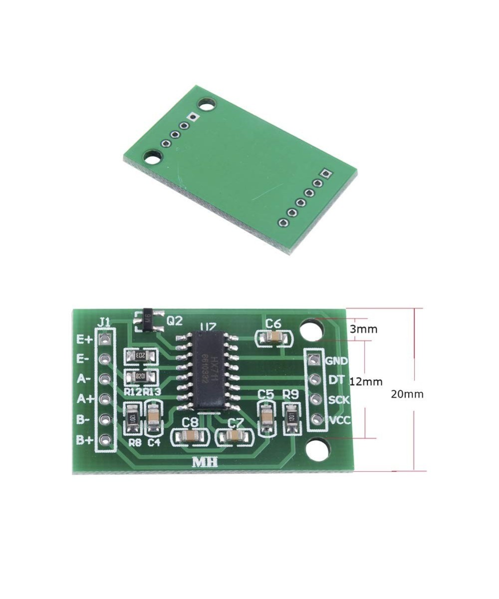 Modulo y Sensor de peso 20Kg HX711 FZ1439