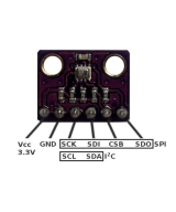 Sensor de presion temperatura, humedad y presion atmosferica BME280 3.3V