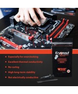 Pasta termica Grizzly Kryonaut 1g de alto rendimiento para refrigeracion de CPU/GPU