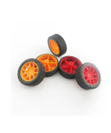 Rueda para carrito robot 2x30mm (2u)