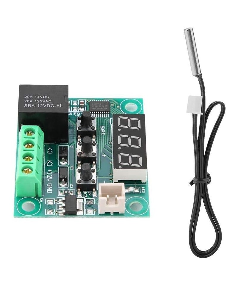 Termostato Digitale ATEC XH-W1209 Con Sonda Impermeabile - Controllo Temperatura 12V DC - Foto 6