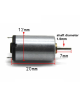 Mini motor DC 3V 020-15110