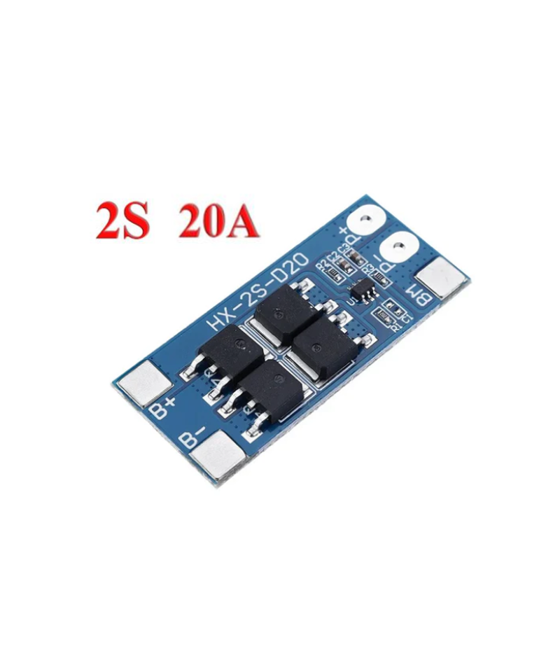 Cargador de batería de litio BMS 2S 7.4V 20A