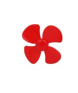 Aspas tipo trebol de 4 hojas 80mm (par)