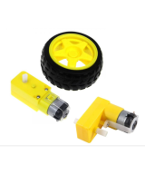 Motorreductor 3-6V y Llanta para Carrito Robot