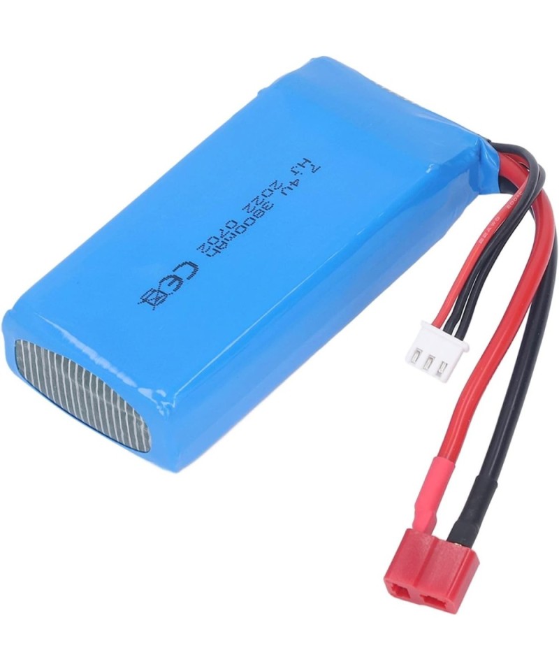 Bateria tipo lipo recargable 7.4V 3800mah conector tipo T
