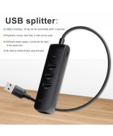 ADAPTADOR HUB DE USB A USB 2.0 Y RJ45 10/100M UGREEN