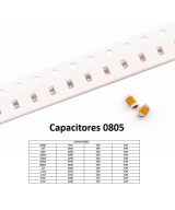 Capacitor Ceramico SMD 0805 25V/50V (2 Unidades)