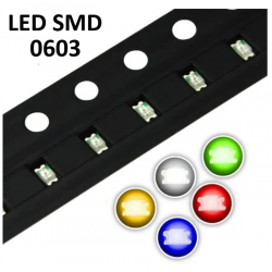 Diodos LED SMD 0603 10...