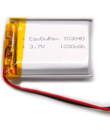Batería tipo Lipo recargable 3.7V 1200mAh