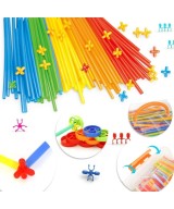 Juego de construcción STEM 600 piezas, bloques de tubos entrelazados (DIY)