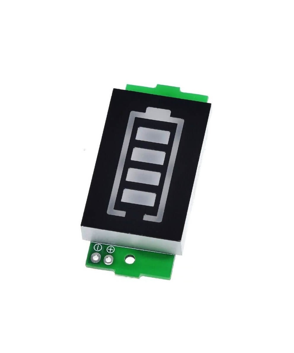 Pantalla para carga de baterias de litio 1-8S