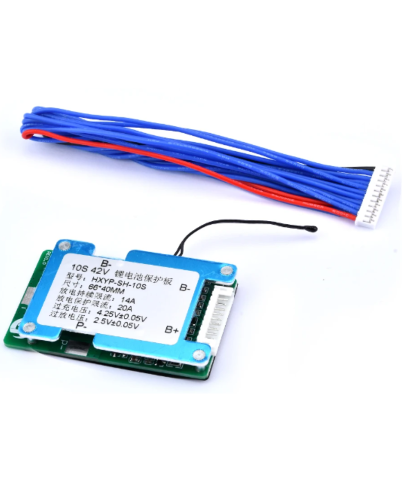 cargador de bateria BMS 10S 15A 42V