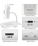 Microscopio inalambrico 1000x