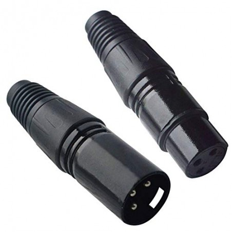 Conector Xlr Macho Hembra Tipo Macho