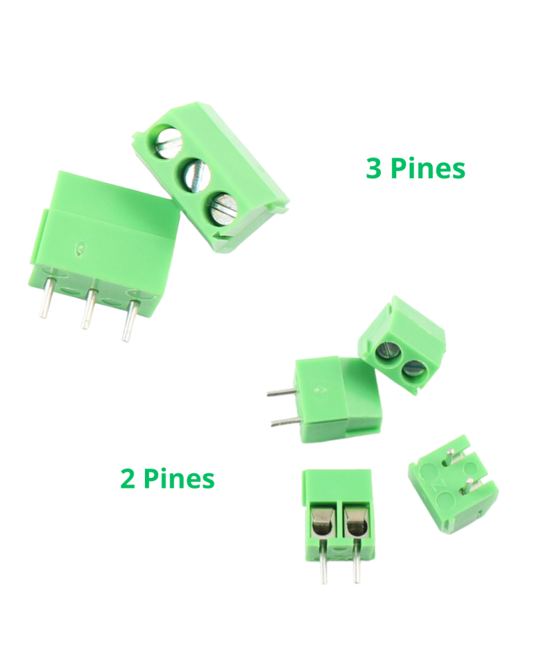 Terminal /Conector tipo bloque para PCB 3.5mm (4U)