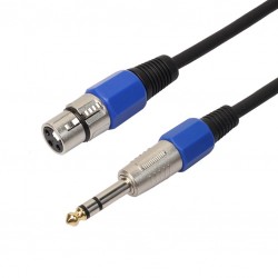 Cable de audio de 1/4''...