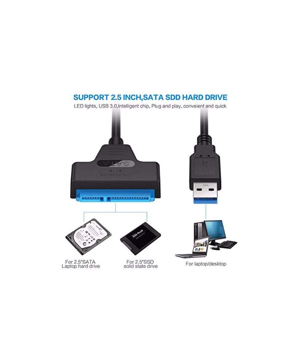 Lector de discos duros SATA III a USB 3.0