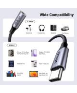 Convertidor de USB-C A 3.5mm UGREEN Hifi DAC