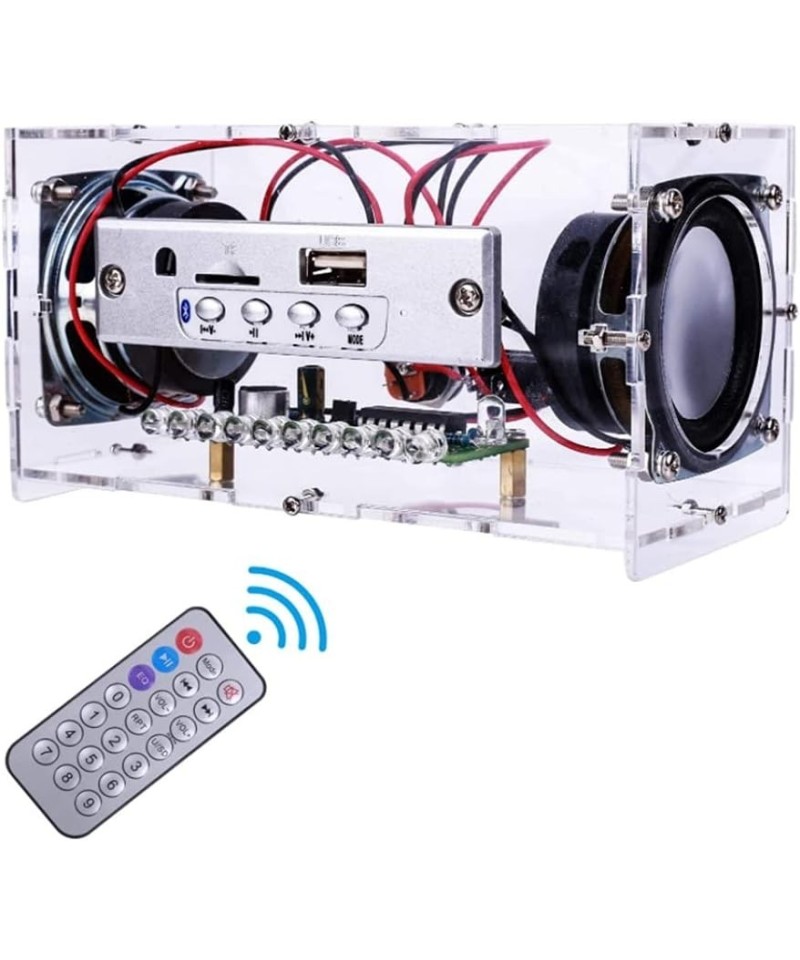 Proyecto de electrónica parlante con luz (DIY)