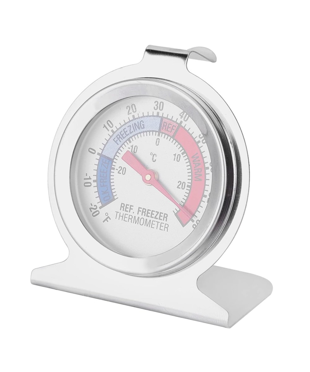 Termometro de acero inoxidable para refrigerador y horno