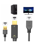 Adaptador HDMI a Display Port 4K 60Hz
