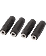 Acoplador de audio 3.5mm hembra - hembra