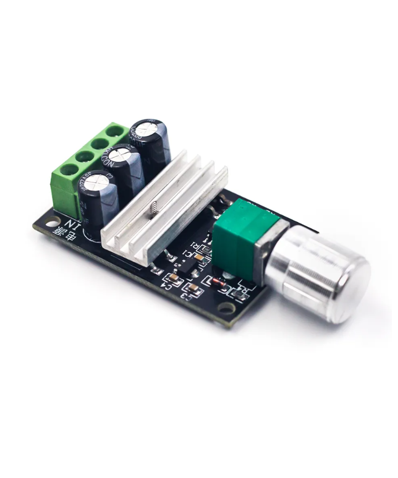 Controlador de velocidad de motor PWM 2A 6-28V