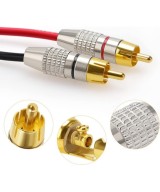 Conector de audio RCA Macho y Hembra