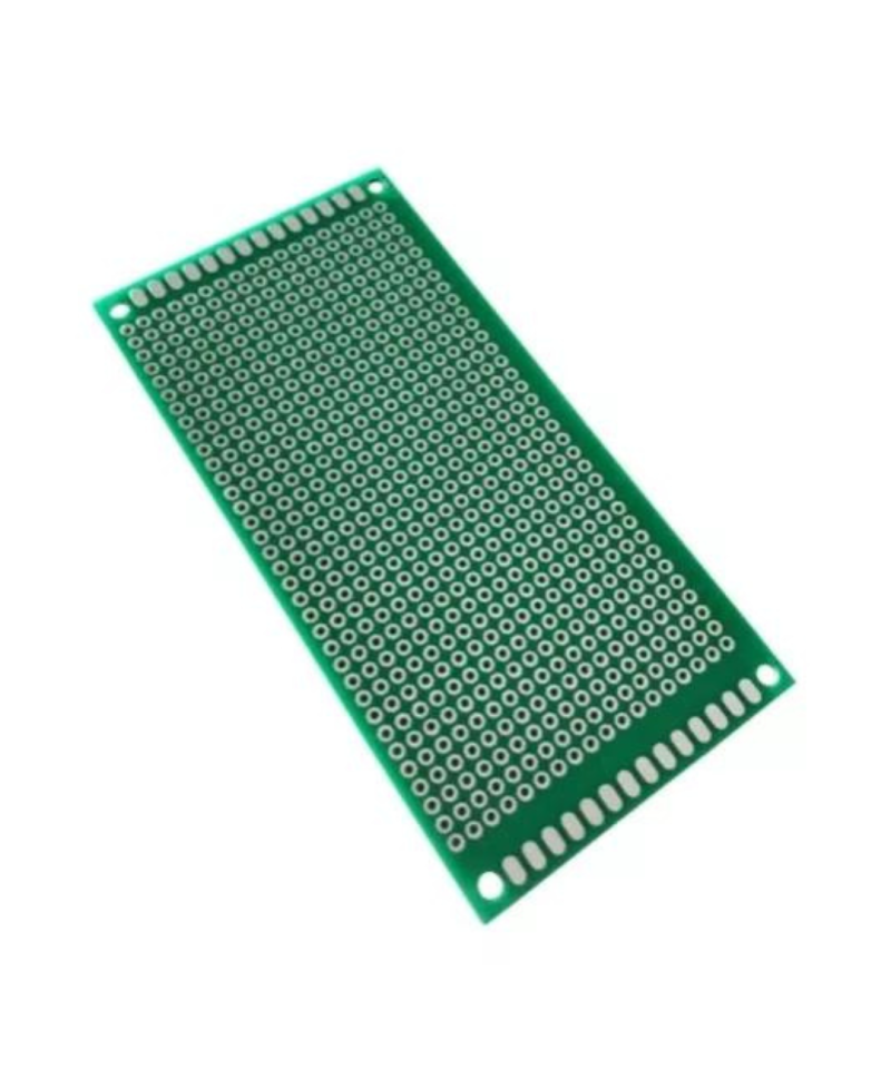 Baquelita PCB Perforada 5x10 CM