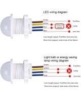 Sensor de movimiento infrarrojo PIR