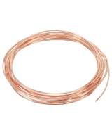 Alambre de cobre 18Ga 1.2mm sin recubrimiento (1Metro)