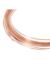 Alambre de cobre 18Ga 1.2mm sin recubrimiento (1Metro)