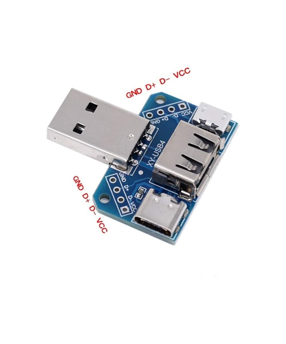 Modulo adaptador USB hembra a Micro USB a USB-C