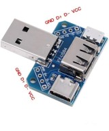 Modulo adaptador USB hembra a Micro USB a USB-C