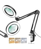 Lupa de mesa grande 10x 13W