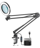 Lupa de mesa grande 10x 13W