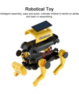 Perro robot cuadrupedo solar