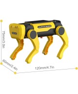 Perro robot cuadrupedo solar