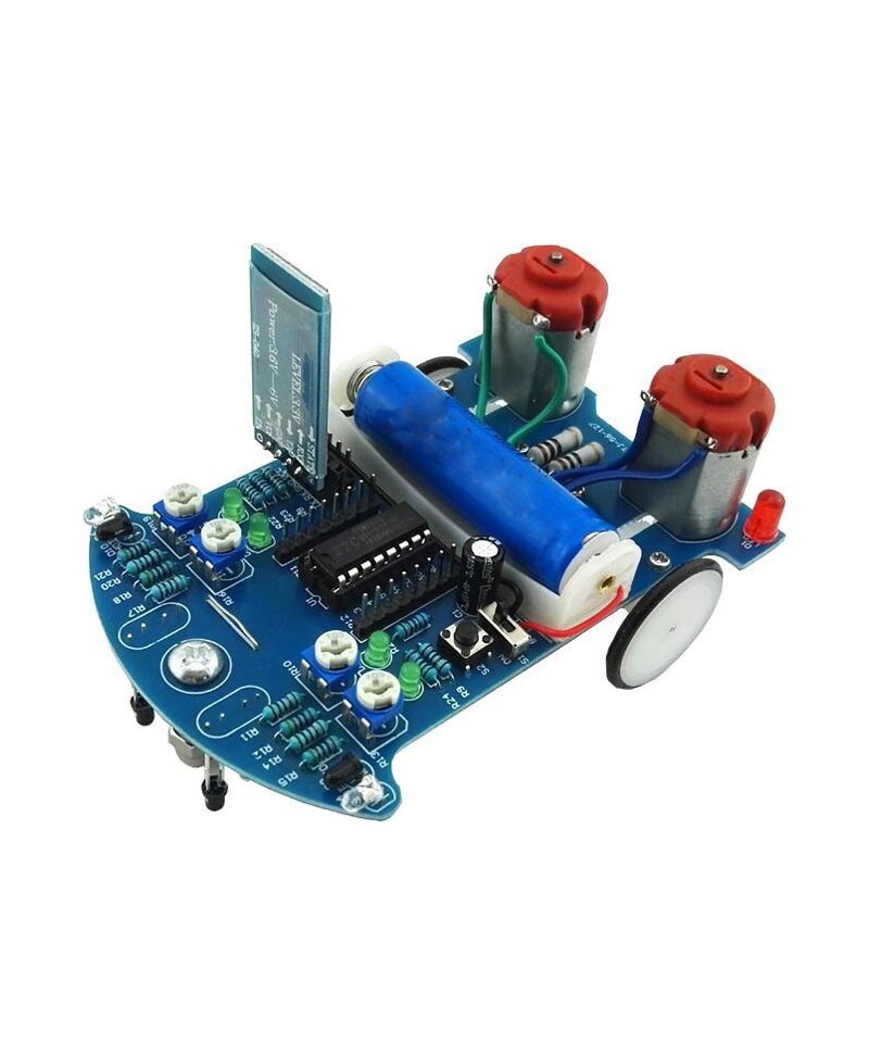 Carrito seguidor de línea DIY Hazlo tu mismo D2-6 con bluetooth