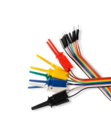 Puntas de prueba dupont 10 lineas 5 colores Macho-Hembra 30CM