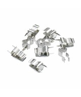 Terminal tipo clip para fusible en PCB 5x20mm y 6x30mm (10U)