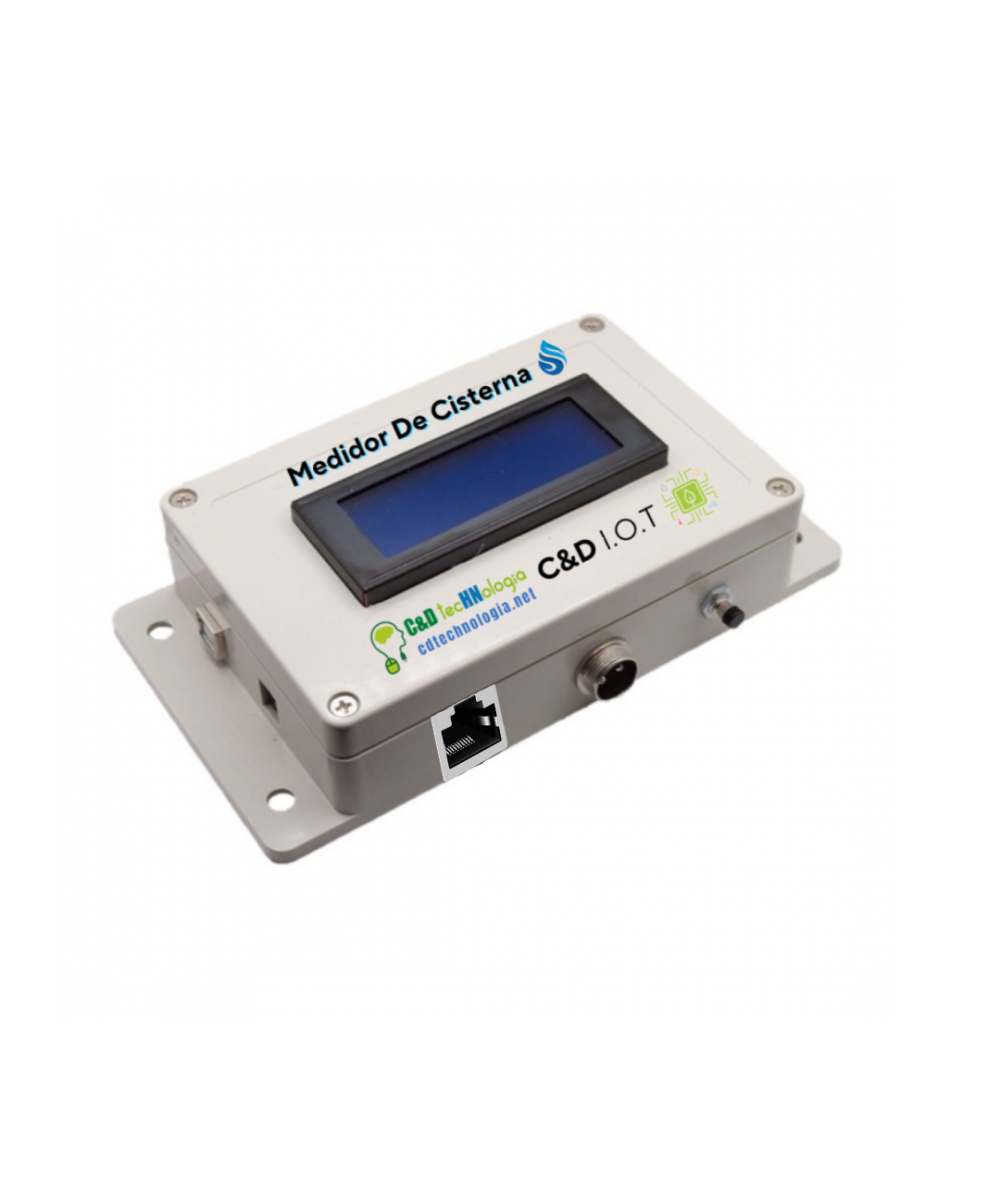 MONITOR PARA NIVEL DE AGUA CON SONDA DE 5M ETHERNET
