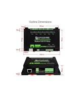 Rele Ethernet y RS485 de 8 Canales