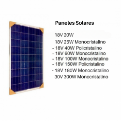 Panel Solar 18V 20-180W